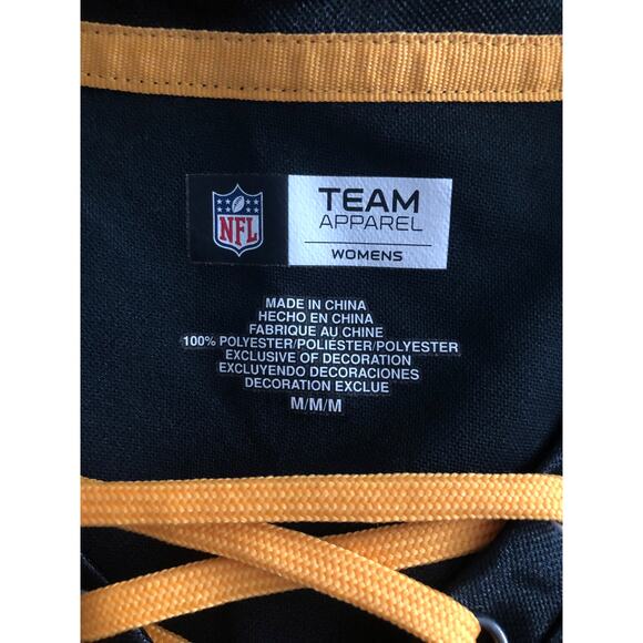 NFL Team Apparel Women's Medium Pittsburgh Steelers Top - Picture 6 of 7